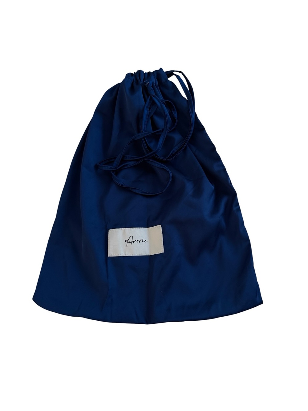 Averie Navy Blue Drawstring Dust Bag